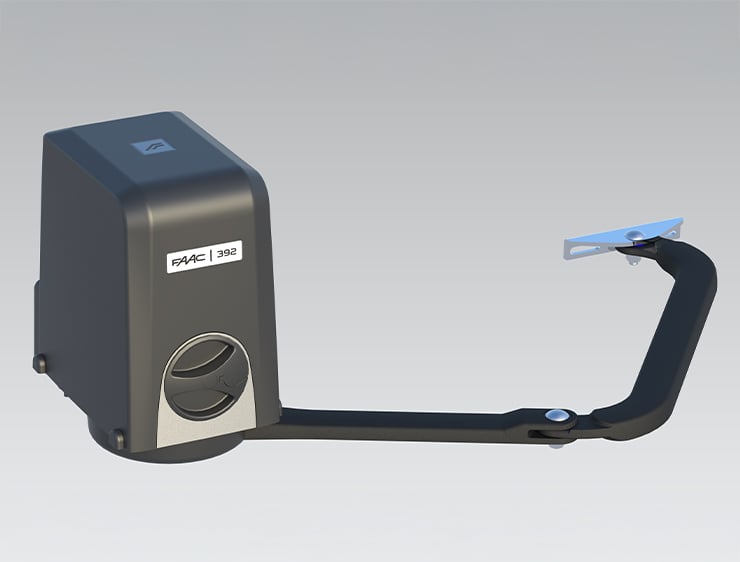 392 C Electromechanical operator with articulated arm