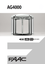 FAAC AG4000 Manuals
