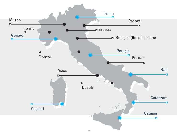 FAAC Italian Branches and Agencies