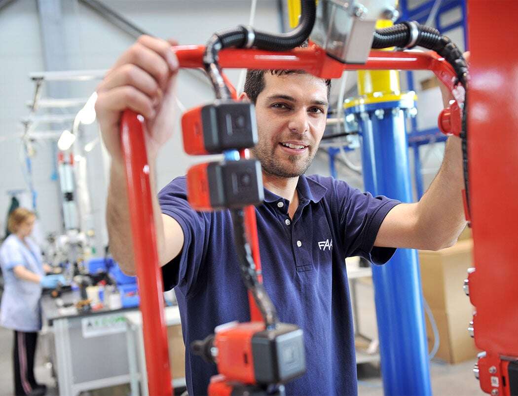 Team Member in the FAAC Production Department