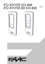 FAAC FDS Transmitters Manuals
