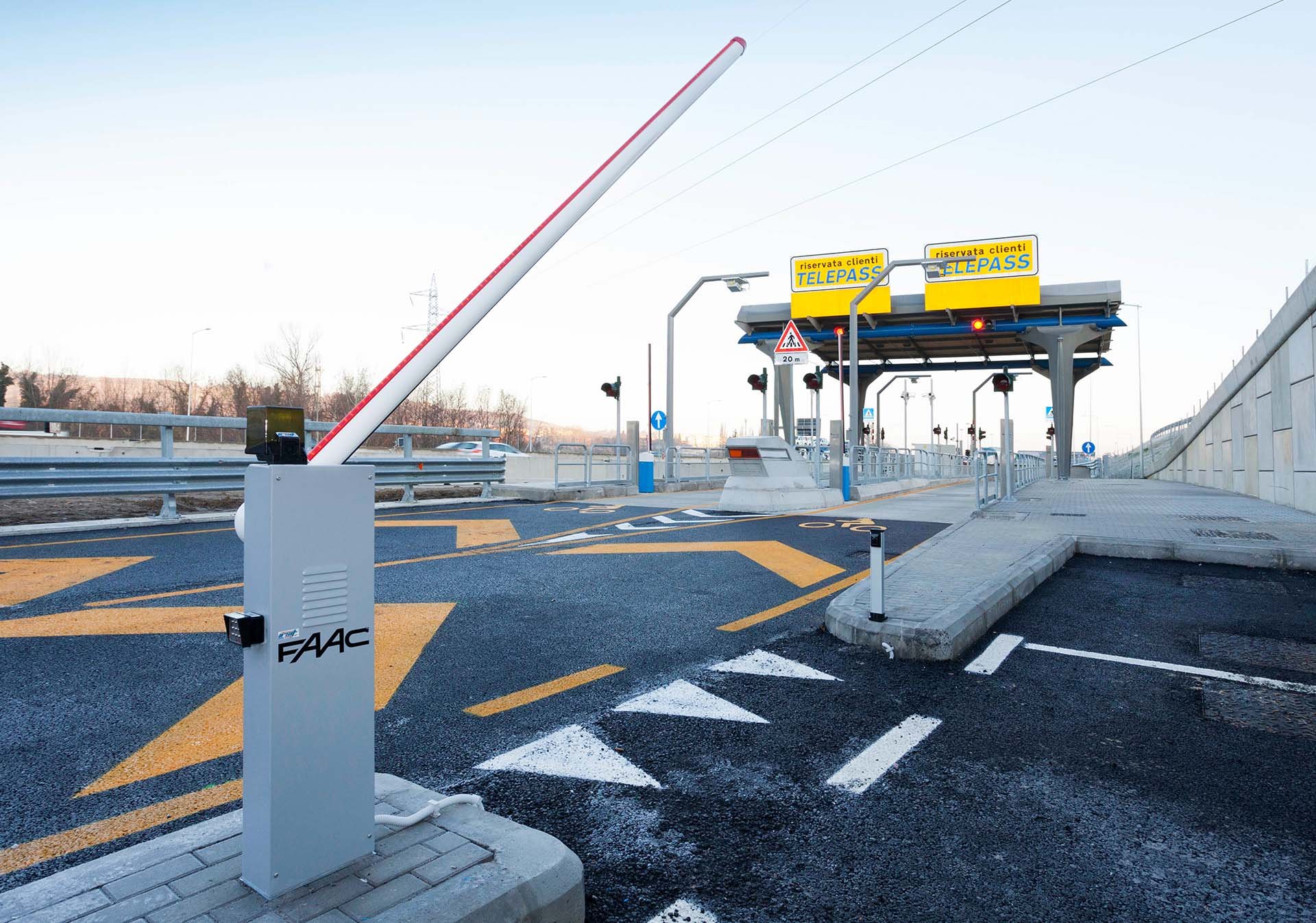 FAAC Automatic Barrier installation