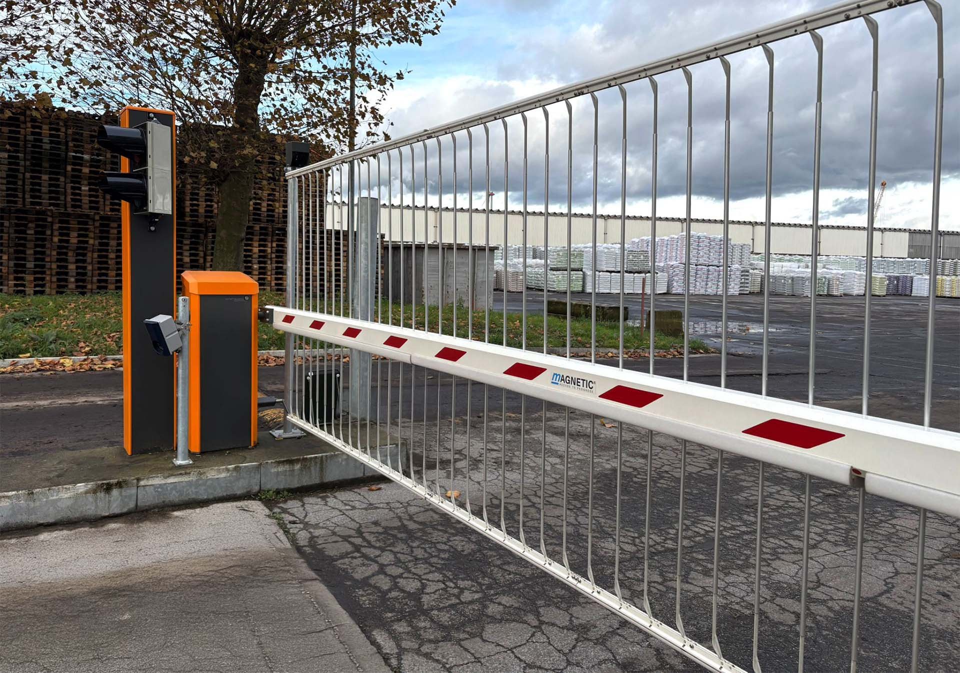 Magnetic Automatic Barrier installation