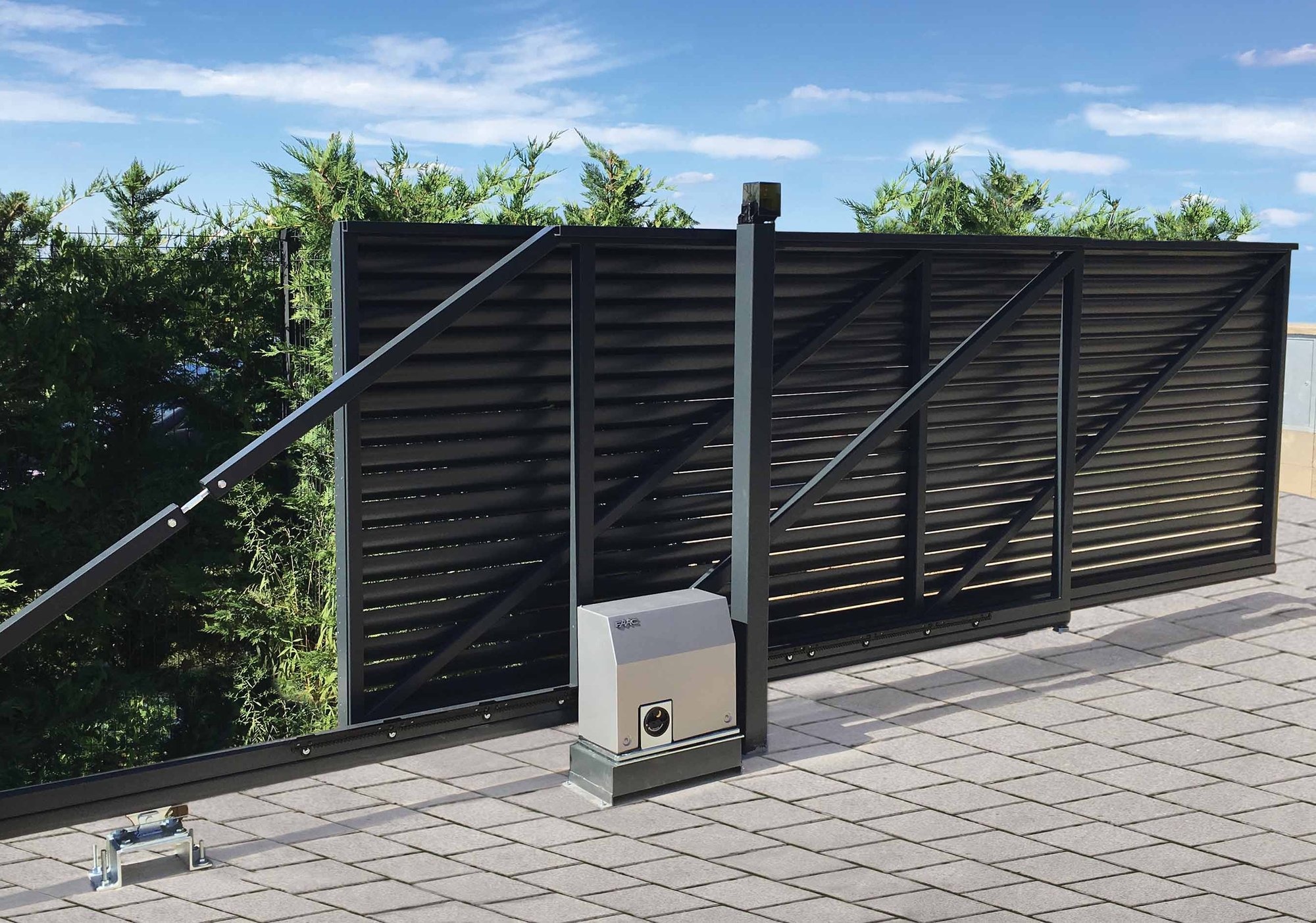 FAAC Sliding Gate Automation 1