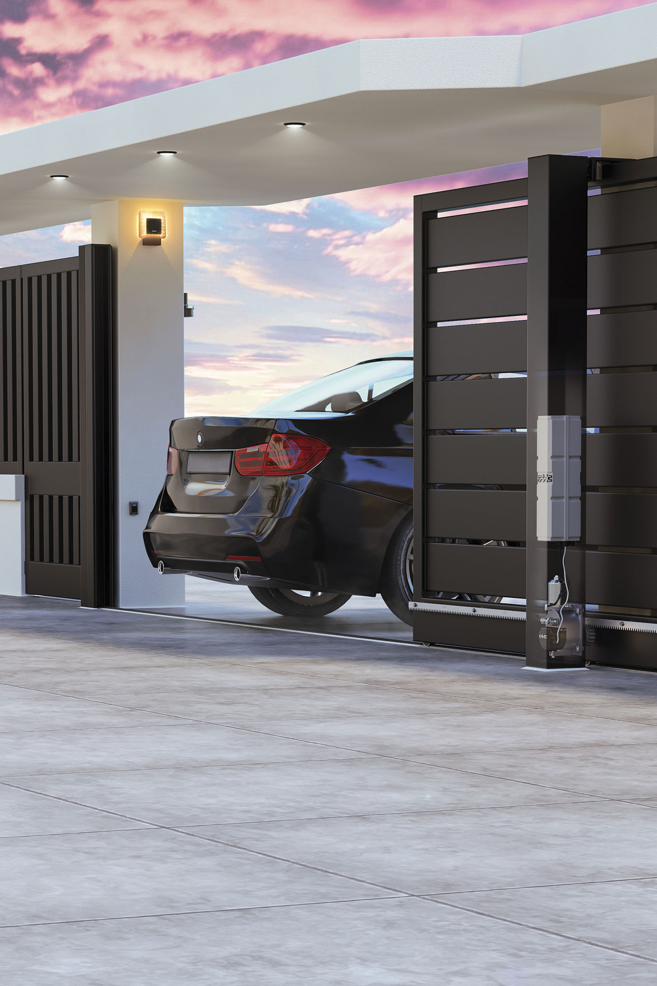 FAAC Sliding Gate Automation