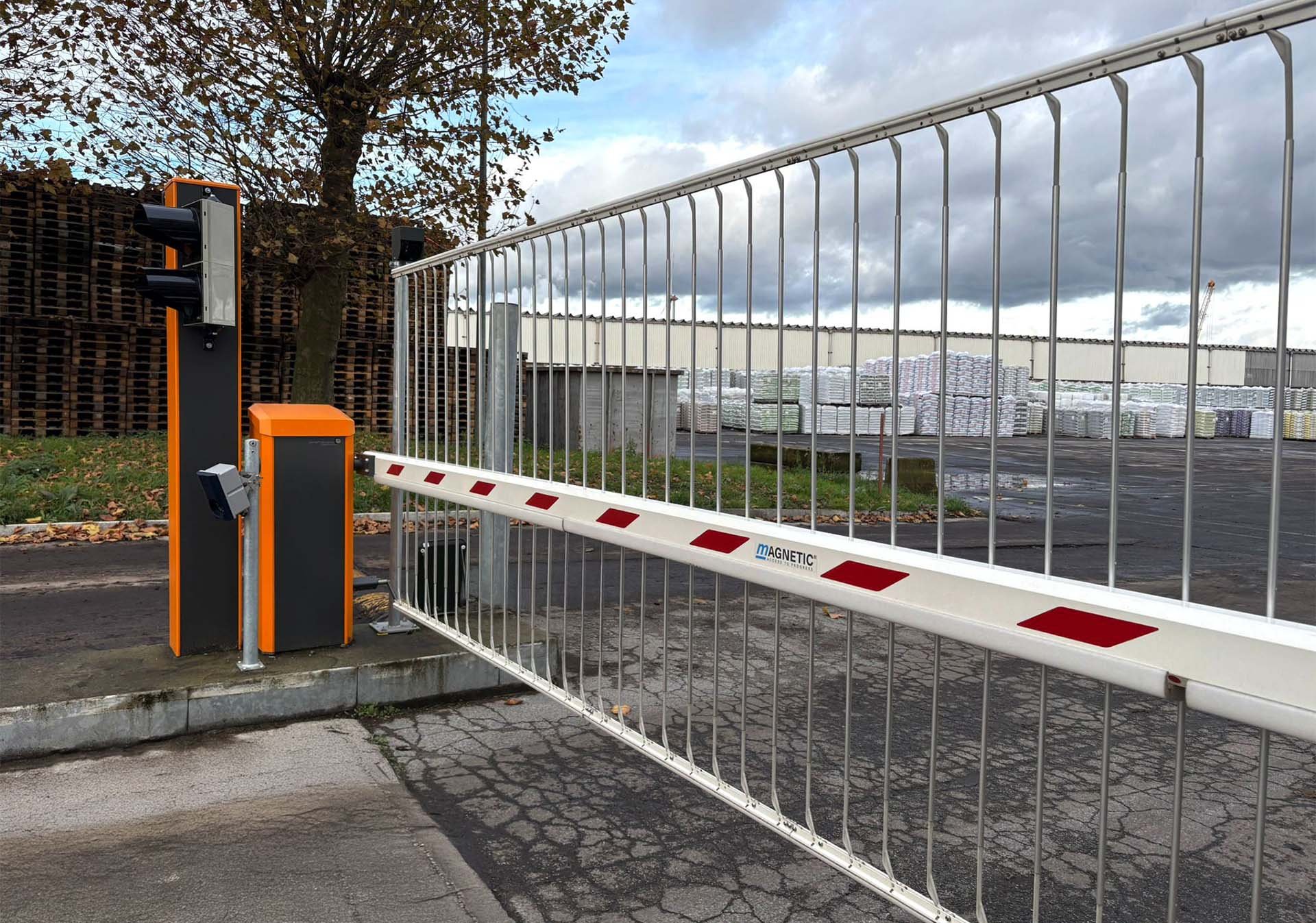 Magnetic Automatic Barrier installation