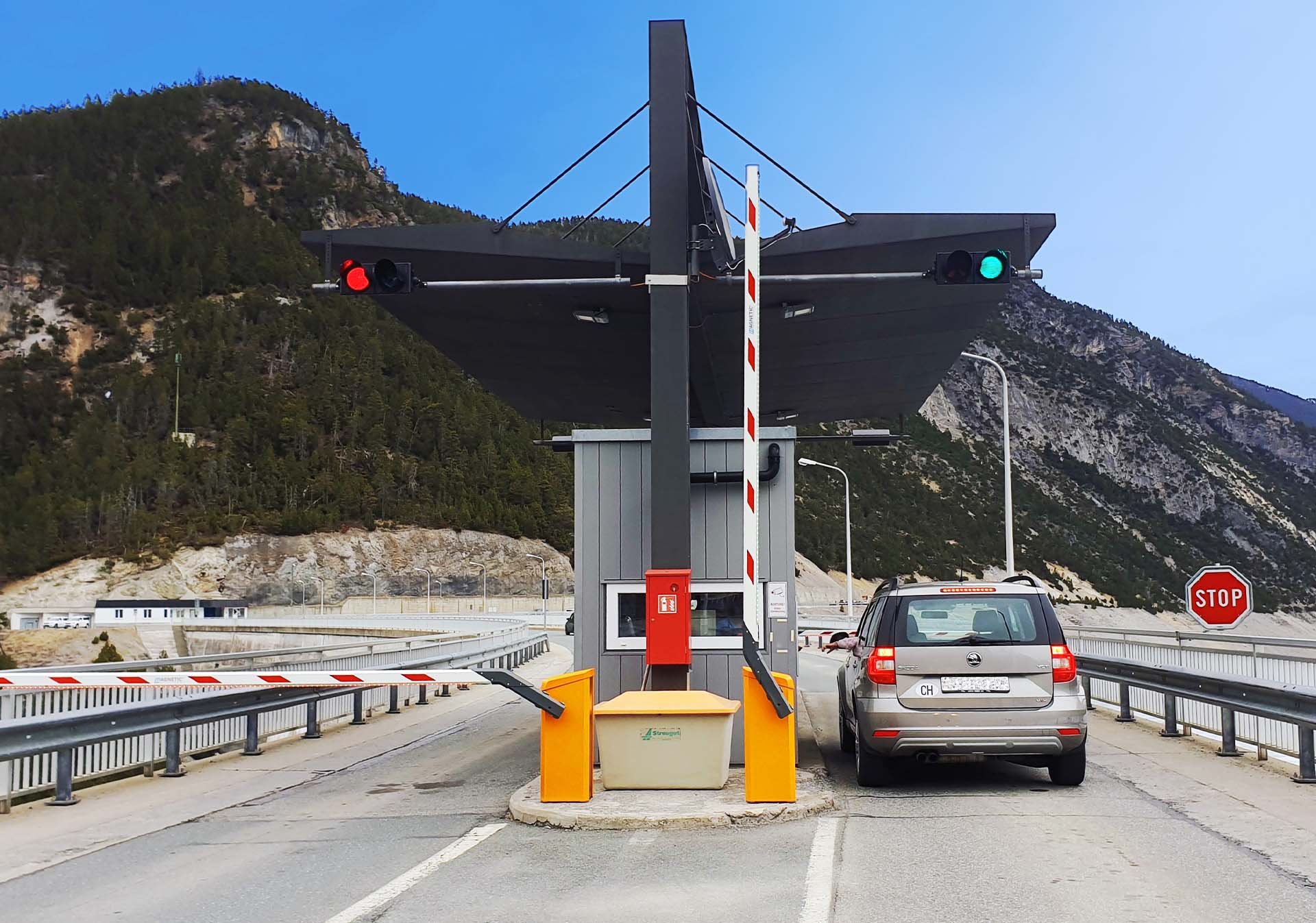 Magnetic Automatic Barrier installation