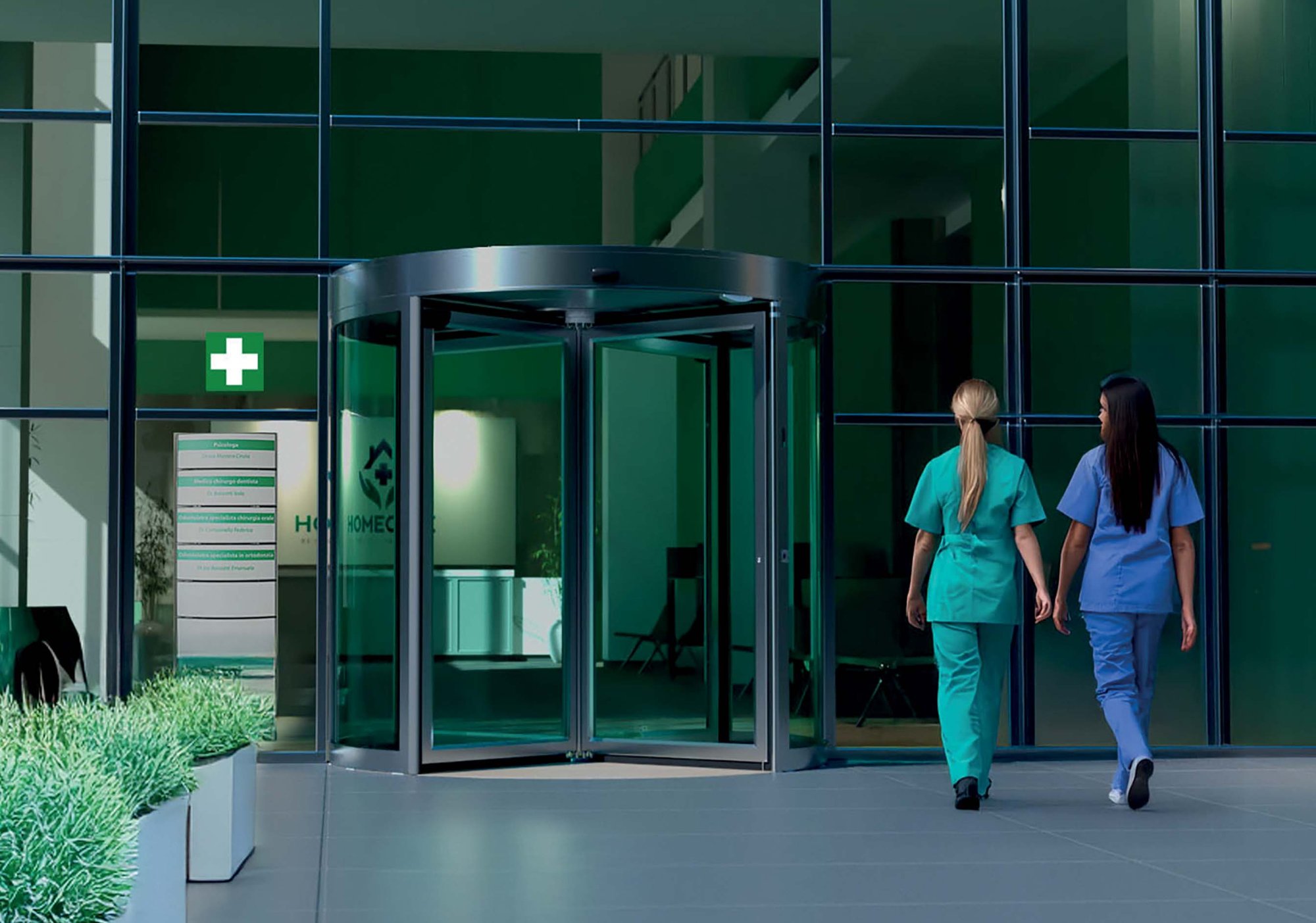 FAAC AG4000 Automatic Revolving Door