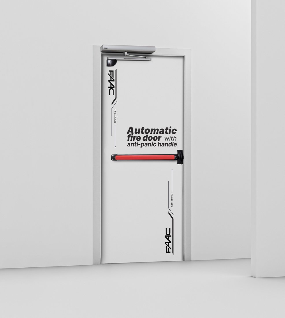 FAAC Fire-Rated Swing Door