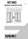 FAAC XBO Manuals