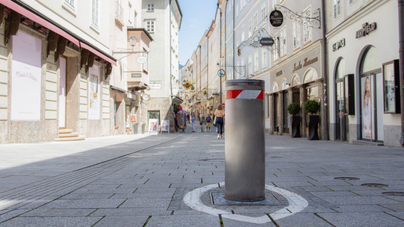 Stories of success: 10 years of bollards in Salzburg
