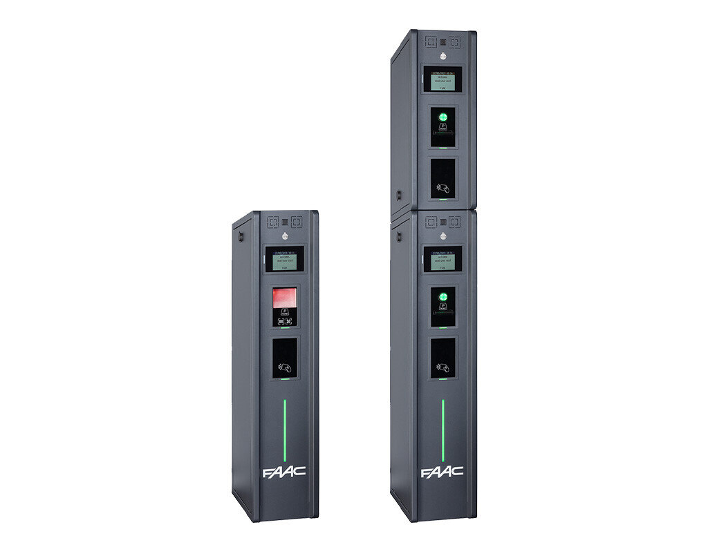 FAAC VTDT VTRT Vehicle Column with Ticket Management and Card